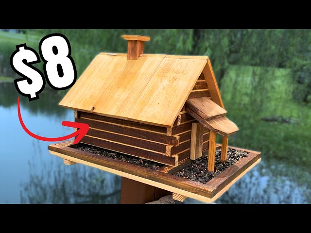 How to Make a Porch Swing Bird Feeder