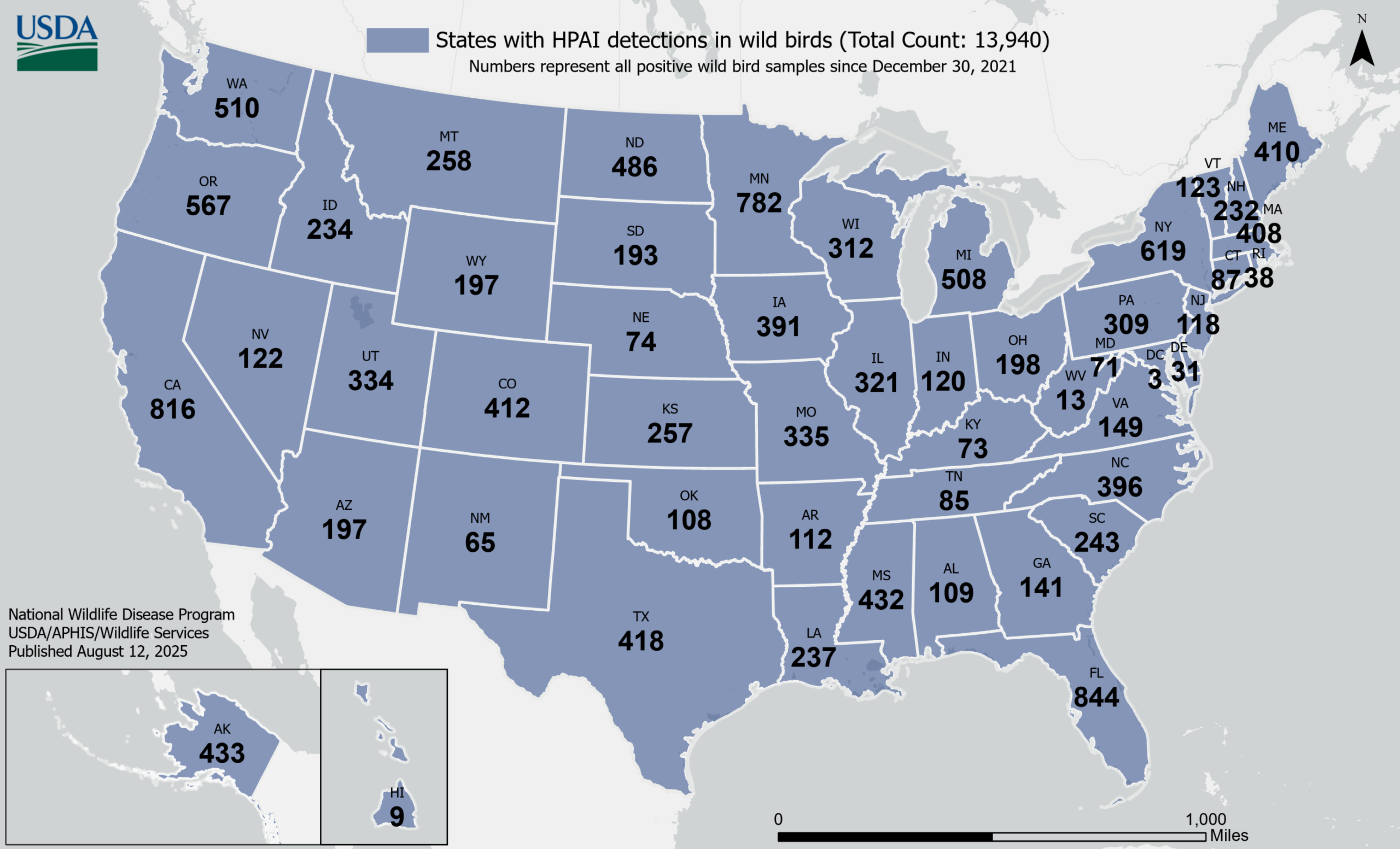 What Counties in Indiana Can Feed Birds