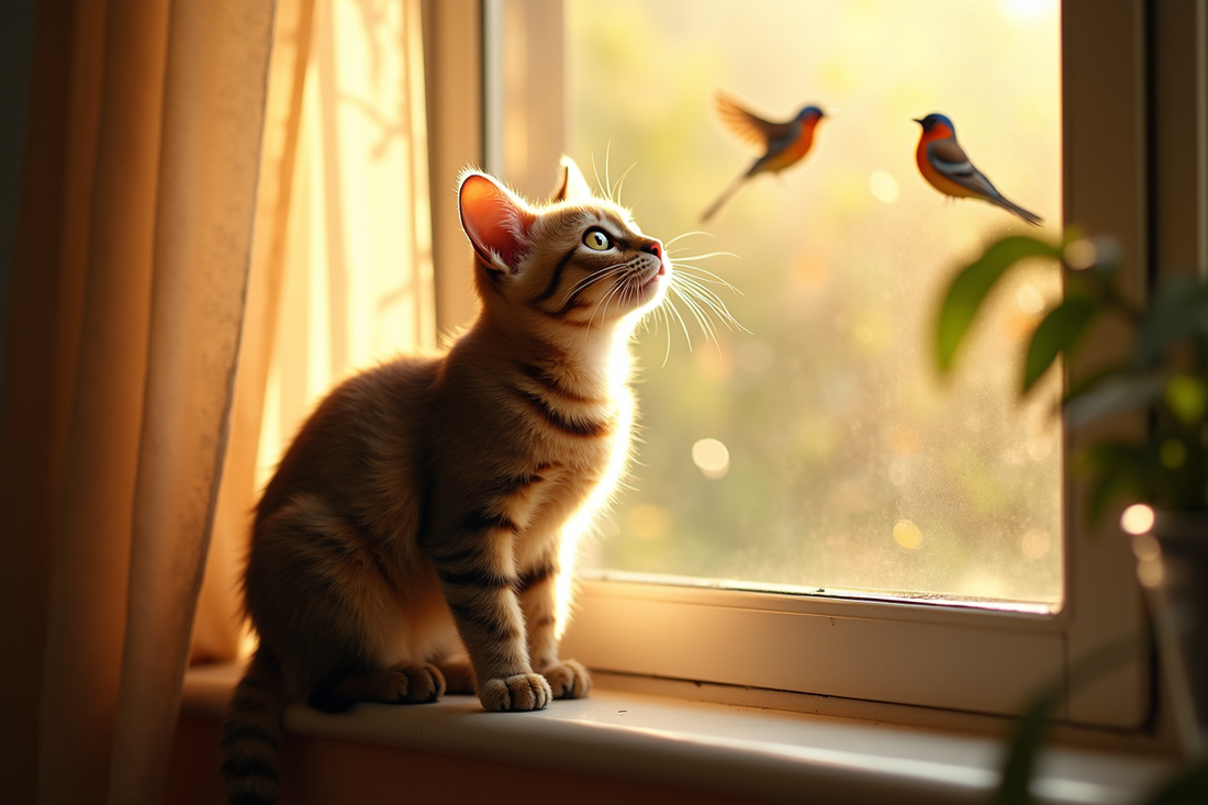 Why Do Cats Make Weird Noises When Watching Birds