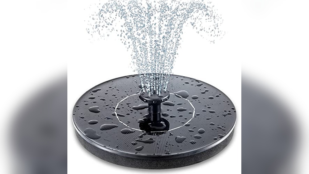 Amazon Solar Bird Bath Fountain