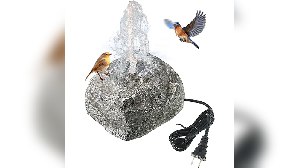 Bird Bath Waterfall Fountain