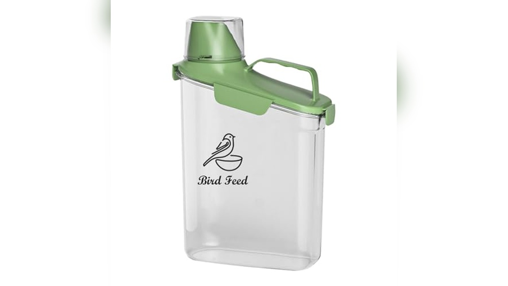 Bird Seed Container With Spout