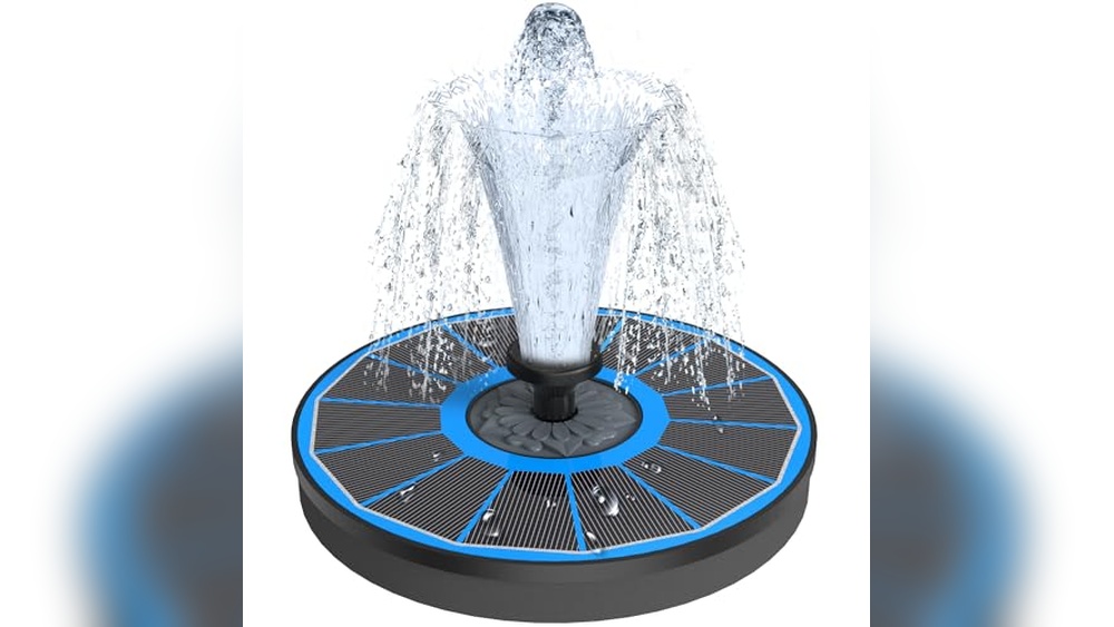 Blue Bird Bath Fountain