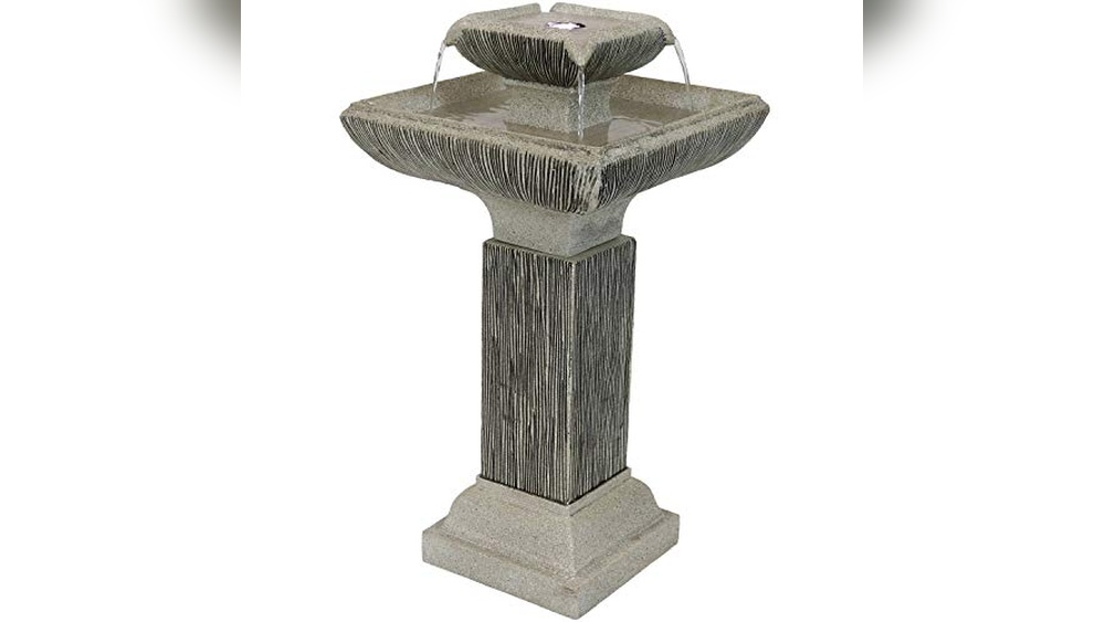 Contemporary Bird Bath Fountain