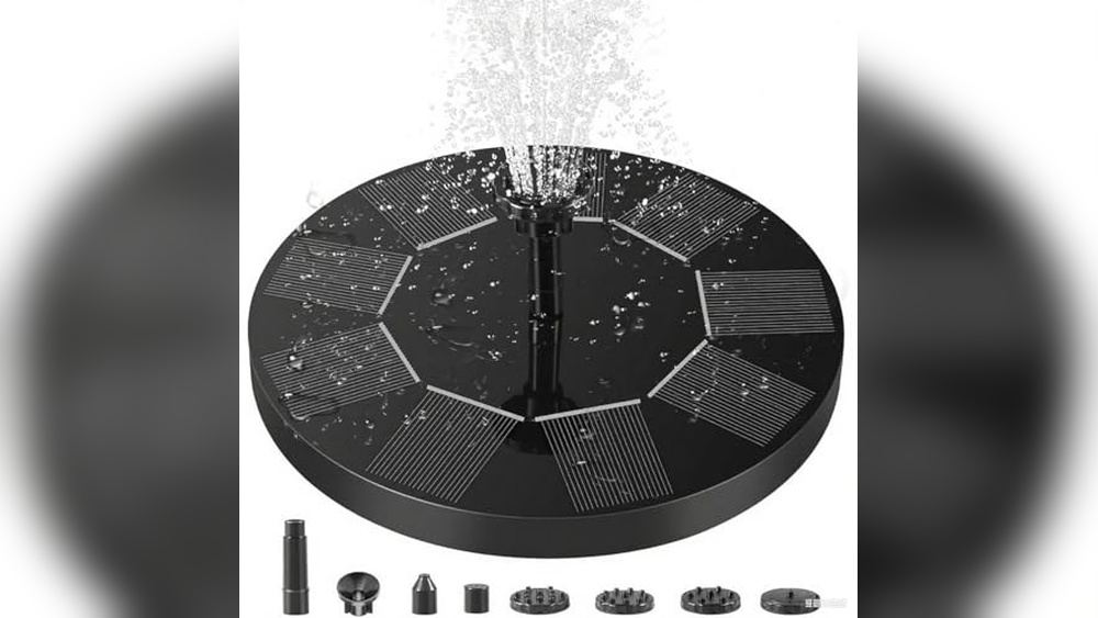 Deep Bird Bath for Solar Fountain