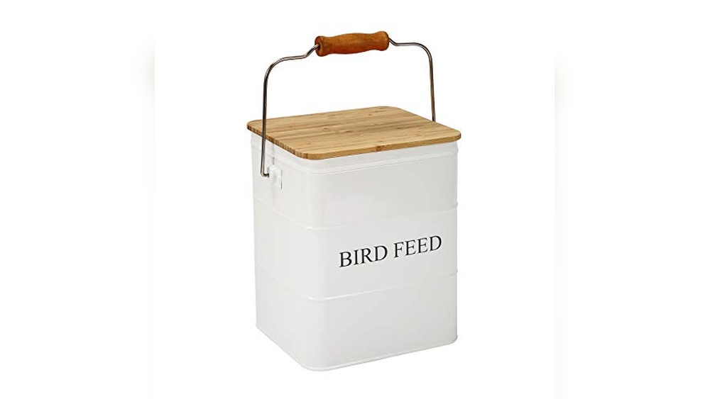 Metal Containers for Bird Seed