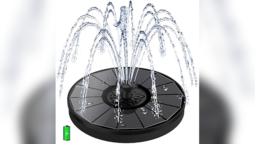 Small Battery Operated Bird Bath Fountain