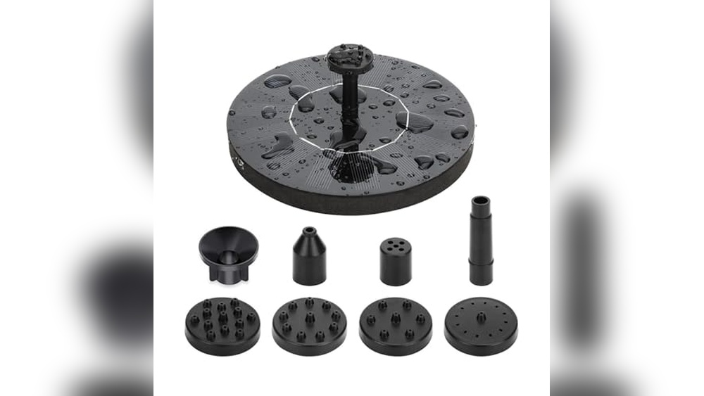Solar Power Pump Bird Bath Fountain