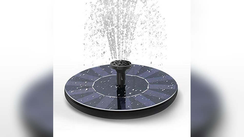 Solar Powered Bird Fountains