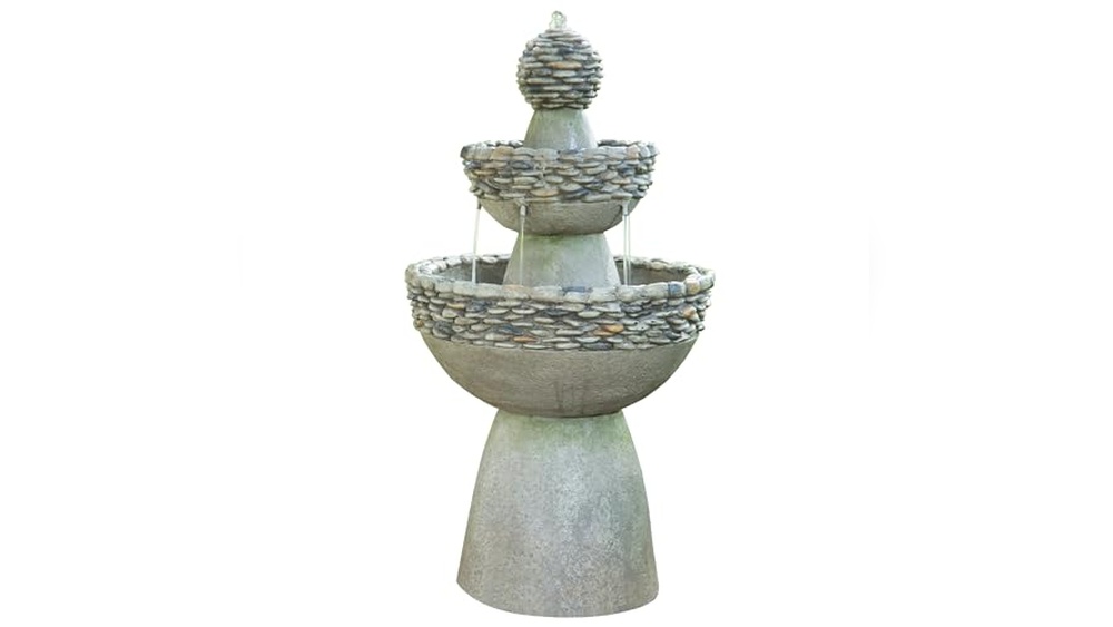 Stone Bird Bath Fountain